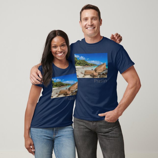 Praslin Seychelles Island Anse Lazio Beach Gift T-Shirt (Unisex)