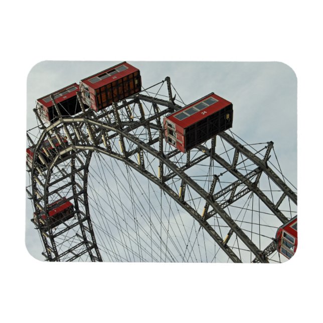 Prater Ferris wheel, Vienna, Austria Magnet (Horizontal)