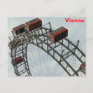 Prater Ferris wheel, Vienna, Austria Postcard