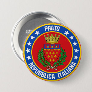 Prato 7.5 cm round badge
