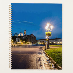 Prato della Valle at night in Padova, Italy Planner