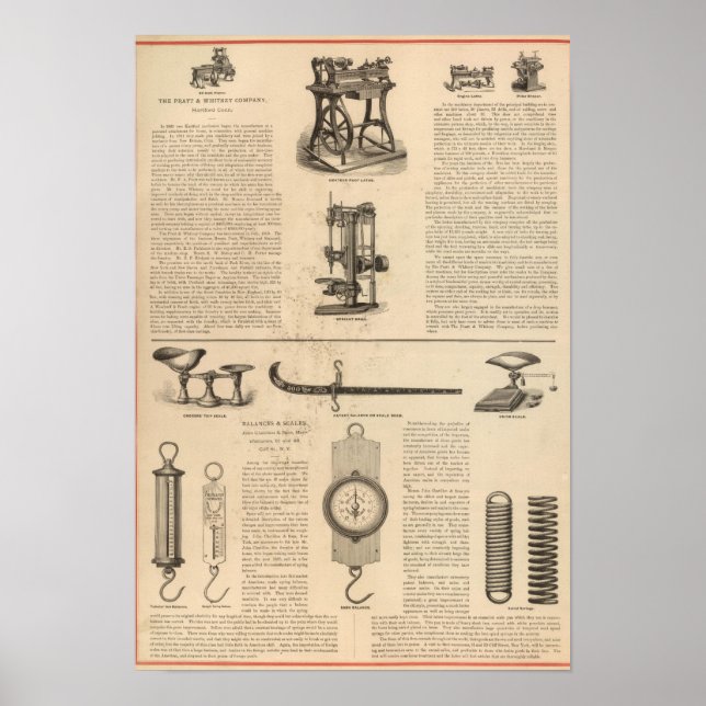 Pratt and Whitney Company Poster (Front)