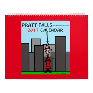 Pratt Falls Featuring Chester Pester Calendar