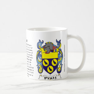 Pratt Family Coat of Arms mug