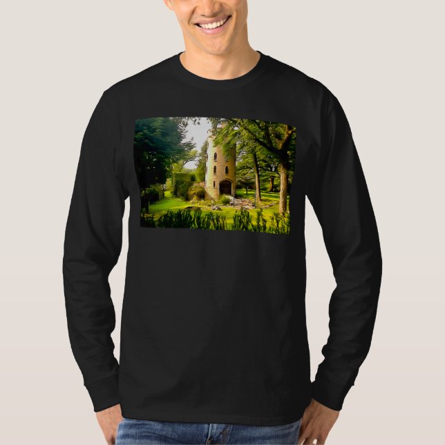Pratt's Castle  Fairy Tale Fantasy T-Shirt (Front)