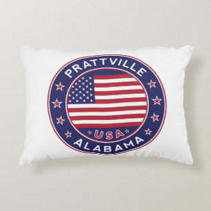 Prattville, Alabama Decorative Cushion