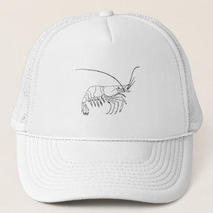 Prawn Art Trucker Hat