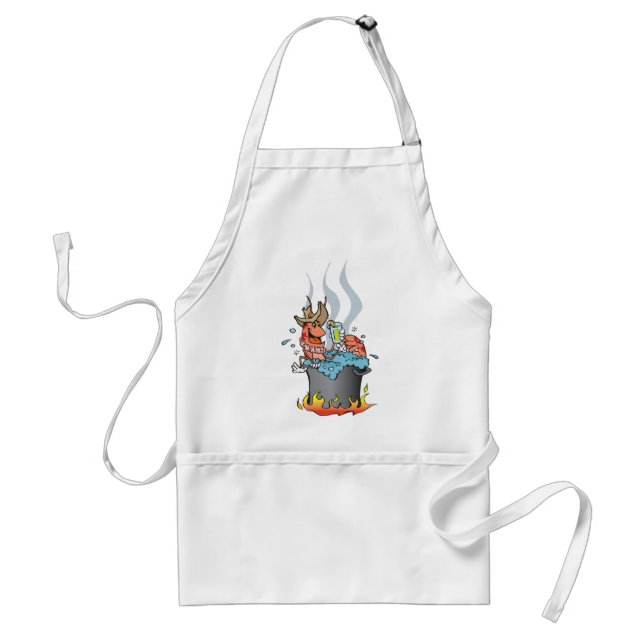 prawn boil standard apron (Front)