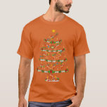 Prawn Fish Lover Xmas Lights Prawn Christmas Tree  T-Shirt<br><div class="desc">Prawn Fish Lover Xmas Lights Prawn Christmas Tree  .</div>