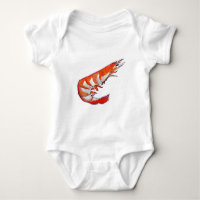Prawn shrimp seafood kitsch art