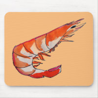 Prawn shrimp seafood kitsch art