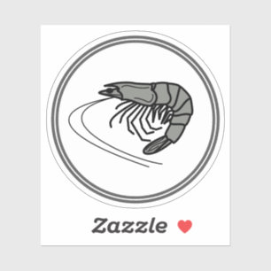 Prawn Sticker   Fish Prawn Crab Game Collection