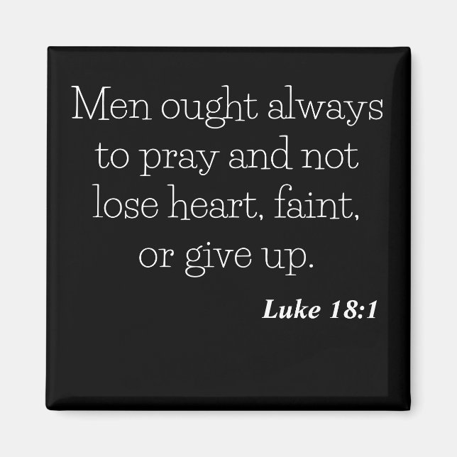 Pray Always Magnet (Front)