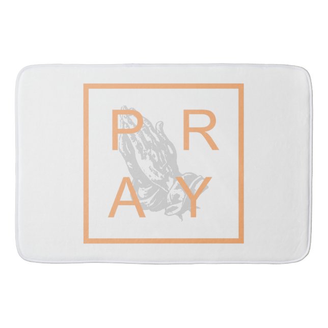 PRAY BATH MAT (Front)