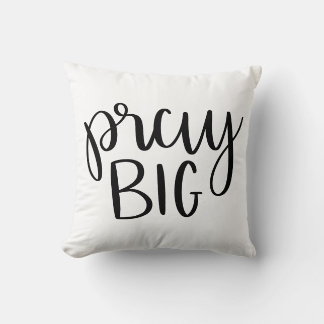 Pray Big Pillow (Front)