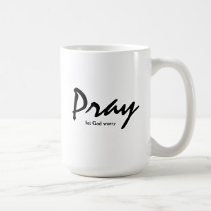 Pray Classic White Mug