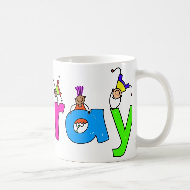 Pray Coffee Mug (Right)