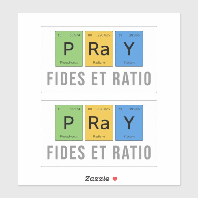 Pray—Fides et Ratio (Faith and Reason) (Sheet)