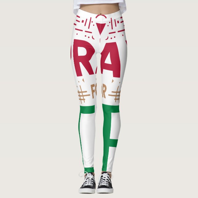 Pray for CA: Together in Prayer for CA Leggings (Front)