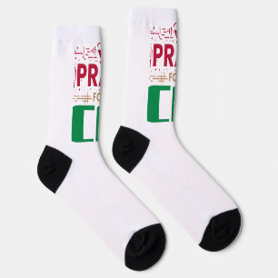 Pray for CA: Together in Prayer for CA Socks