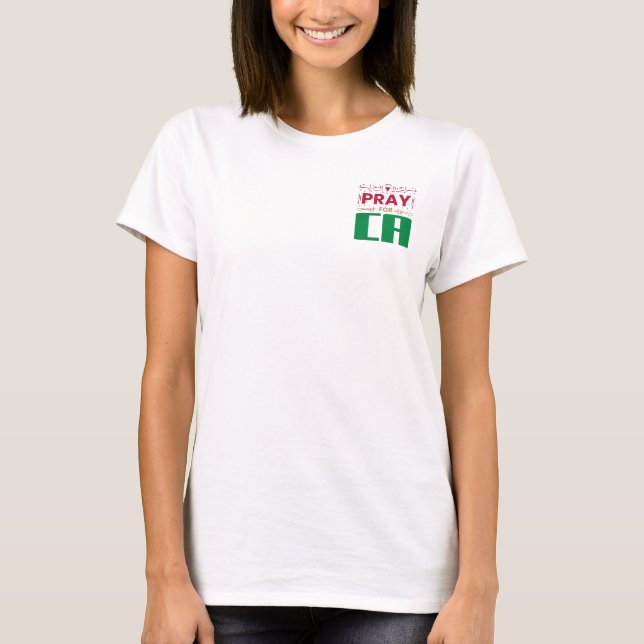 Pray for CA: Together in Prayer for CA T-Shirt (Front)