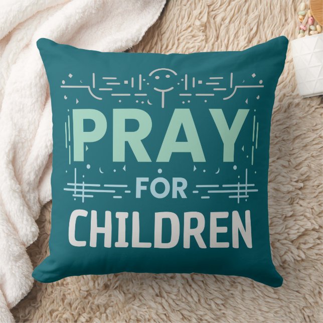 Pray For Children Cushion (Blanket)
