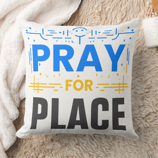 Pray For Compassion Cushion (Blanket)