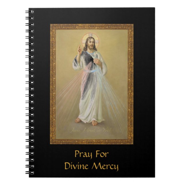 Pray For Divine Mercy Notebook (Front)