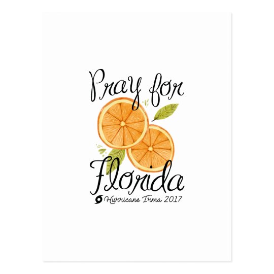 Pray For Florida Postcard