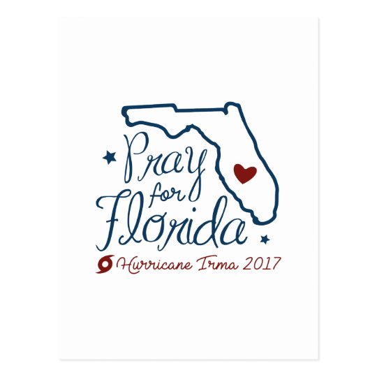 Pray For Florida Postcard