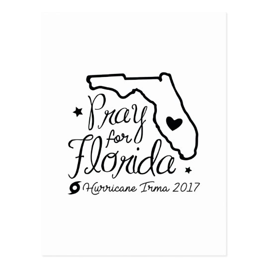 Pray For Florida Postcard