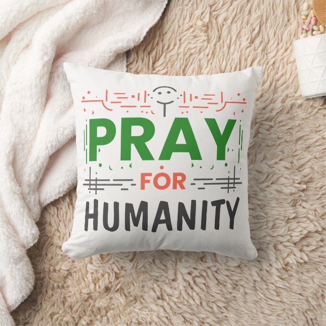 Pray For: Honouring Humanity Cushion (Blanket)