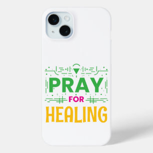 Pray For: Inspiring Healing iPhone 15 Mini Case