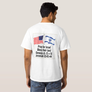 Pray for Israel, bless their land shirt