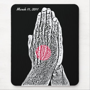 Pray for Japan Mouse Pad
