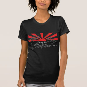 Pray for Japan with the Rising Sun T-Shirt