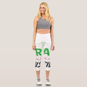 Pray for justice capri leggings