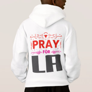 Pray for LA • Prayer for Los Angeles Throw Pillow