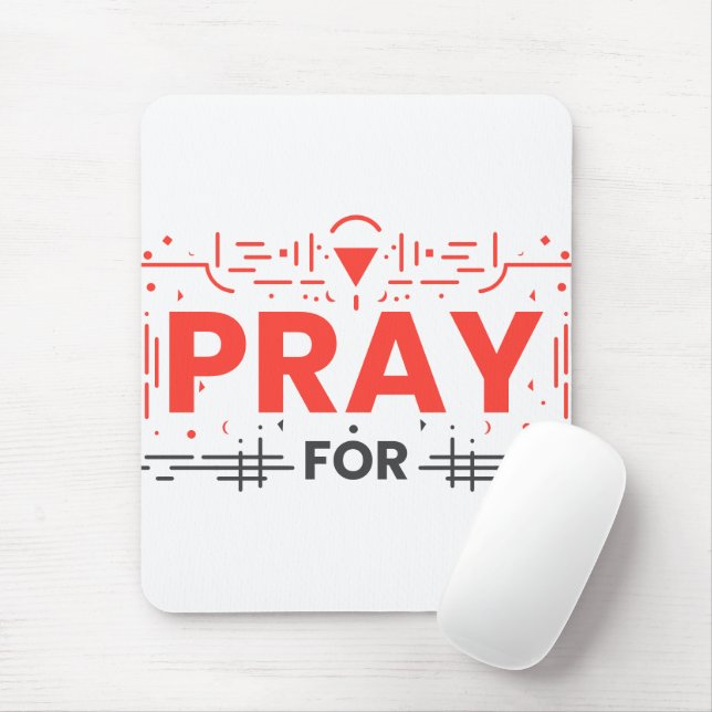 Pray For Lives Matter Mouse Pad (With Mouse)