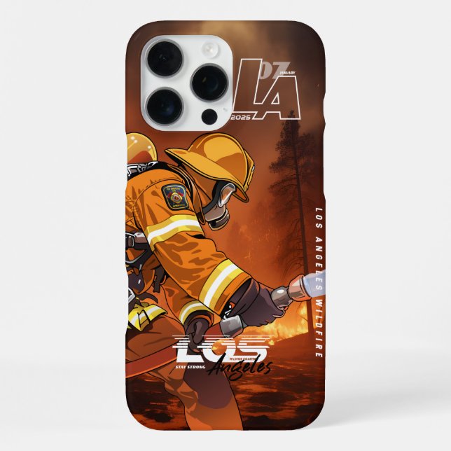 Pray for Los Angeles |  iPhone Case (Back)