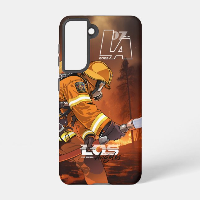 Pray for Los Angeles |  Samsung Galaxy S21 Case (Back)