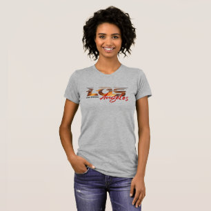 Pray for Los Angeles Women Slim fit T-Shirt