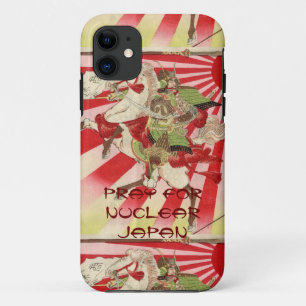 pray for nuclear japan iPhone 11 case