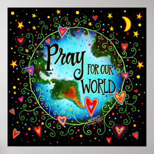 Pray for our World Poster