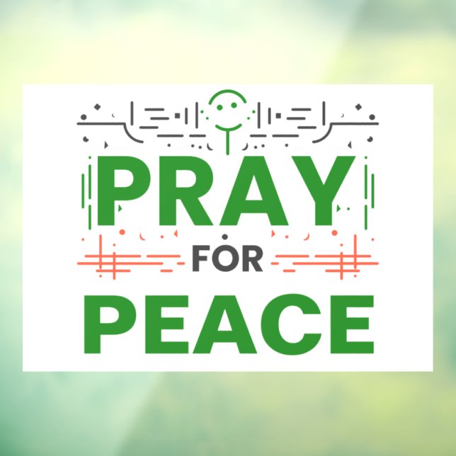 Pray For Peace (Sheet 3)