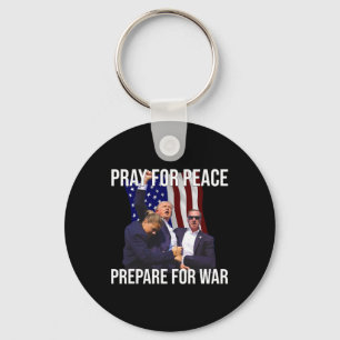 Pray For Peace Key Ring