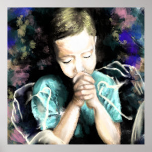 Pray for Peace - Please - No War - Hope - Painting Poster