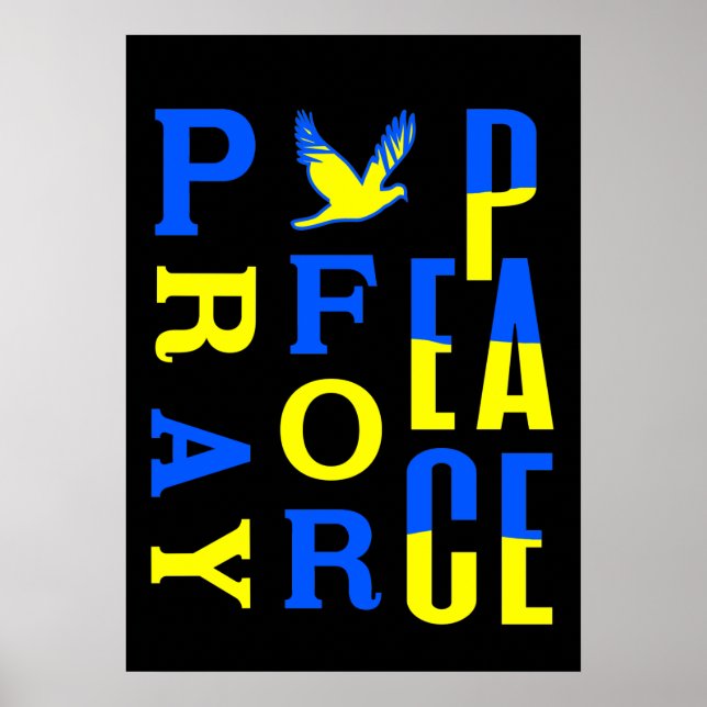 Pray for Peace Poster (Front)