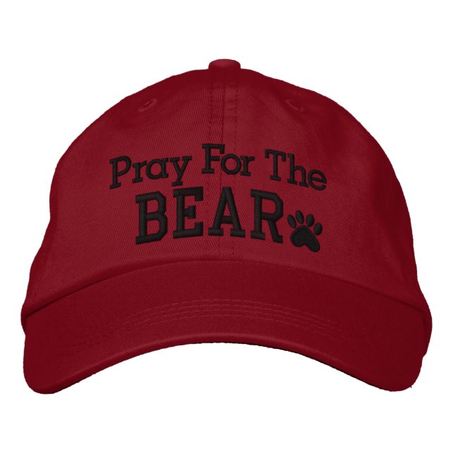 Pray for the Bear - SRF Embroidered Hat (Front)