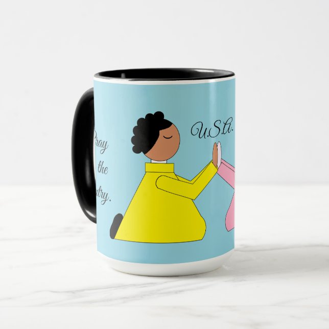 Pray for the Country Mug (Front Left)